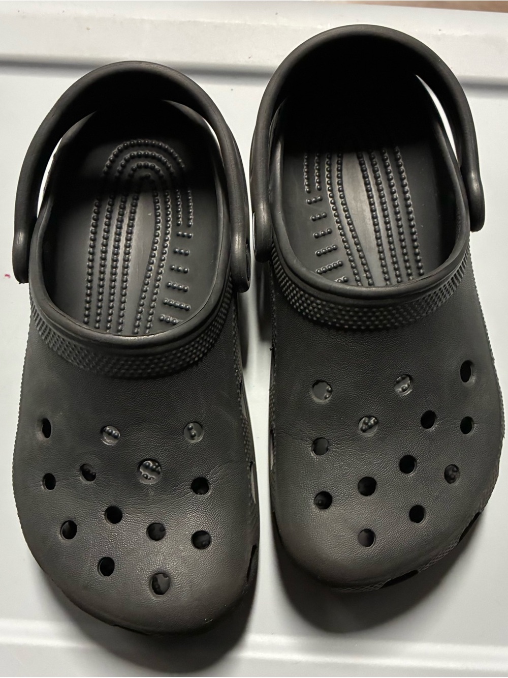 CROCS Kids Black Classic Clog Sandals